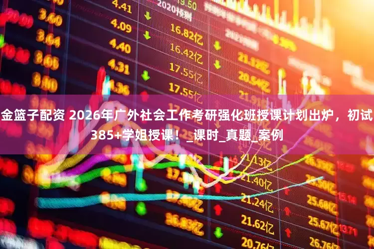 金篮子配资 2026年广外社会工作考研强化班授课计划出炉，初试385+学姐授课！_课时_真题_案例