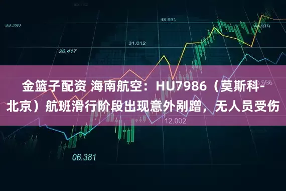 金篮子配资 海南航空：HU7986（莫斯科-北京）航班滑行阶段出现意外剐蹭，无人员受伤
